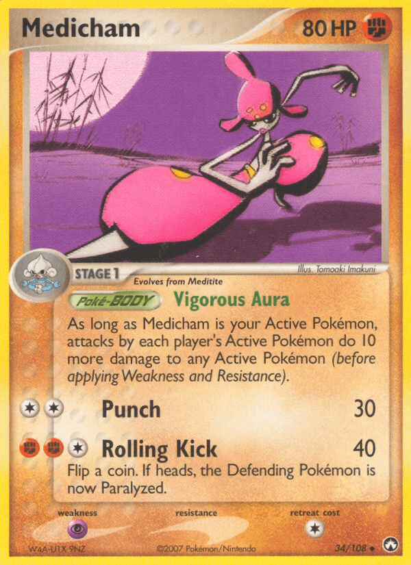 Medicham Power Keepers card