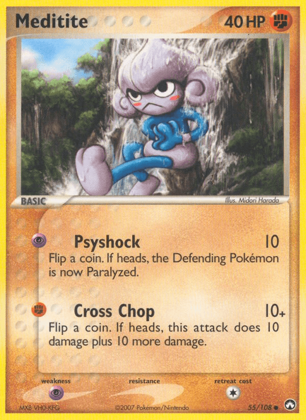 Meditite Power Keepers card