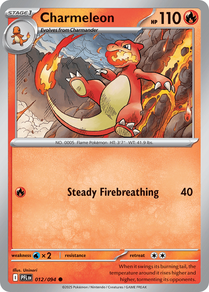 Charmeleon Phantasmal Flames card
