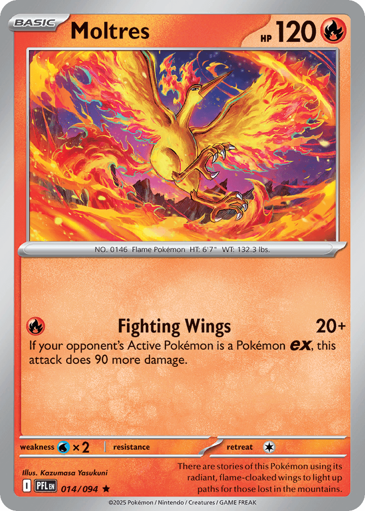 Moltres Phantasmal Flames card