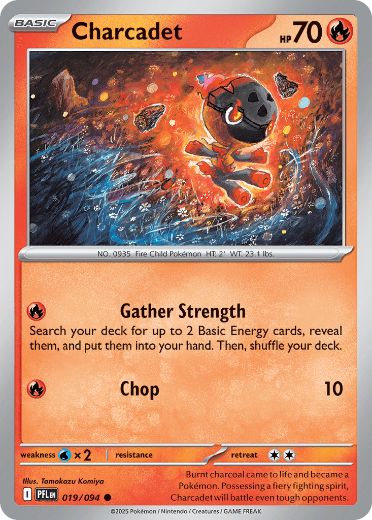 Charcadet Phantasmal Flames card