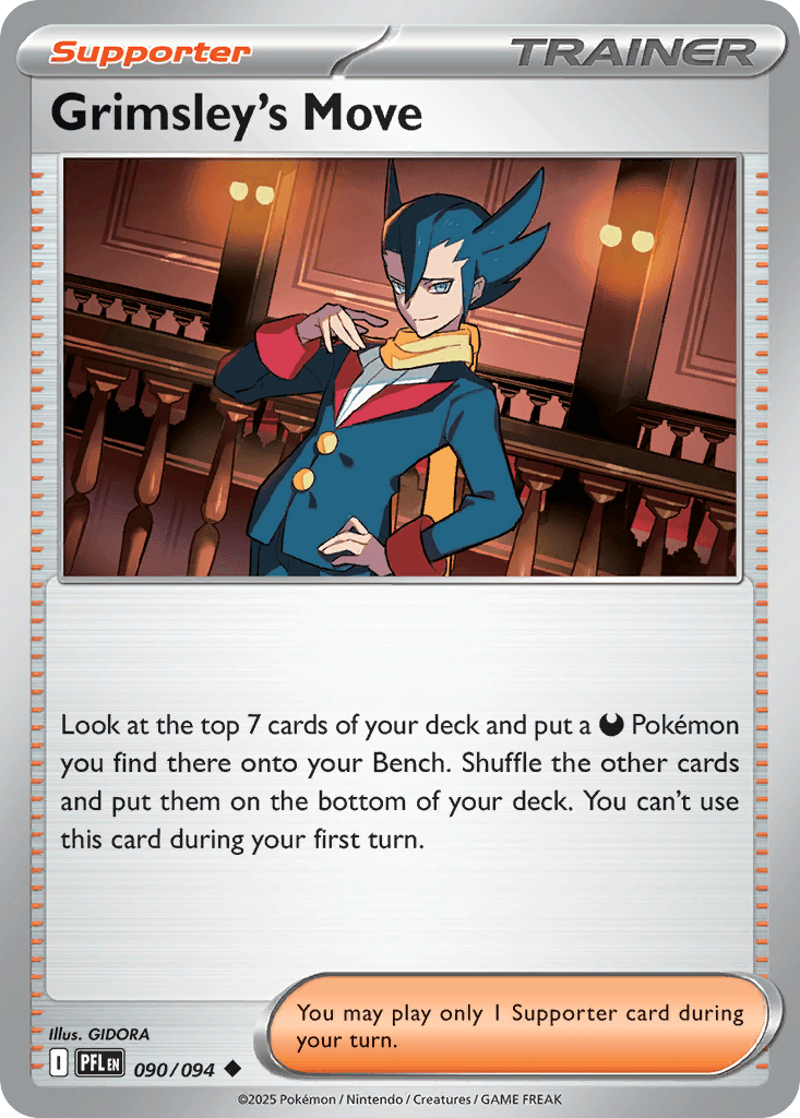 Grimsley's Move Phantasmal Flames card