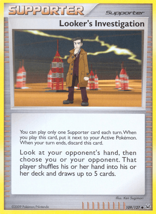 Looker's Investigation Platinum card