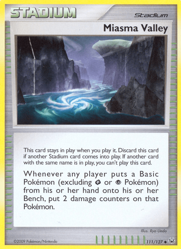 Miasma Valley Platinum card