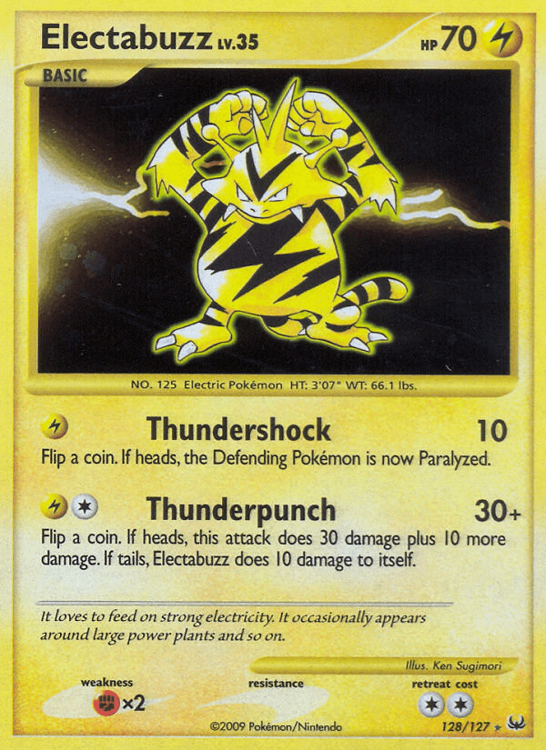 Electabuzz Platinum card