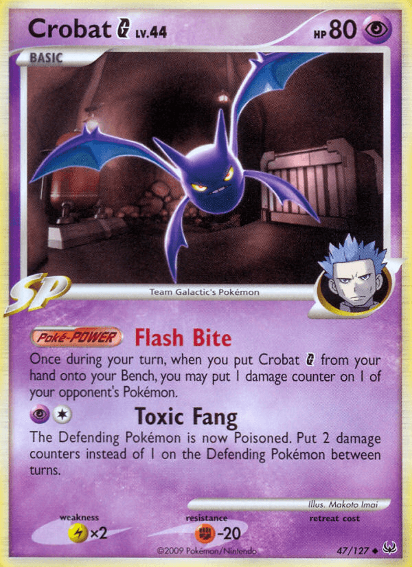 Crobat G Platinum card