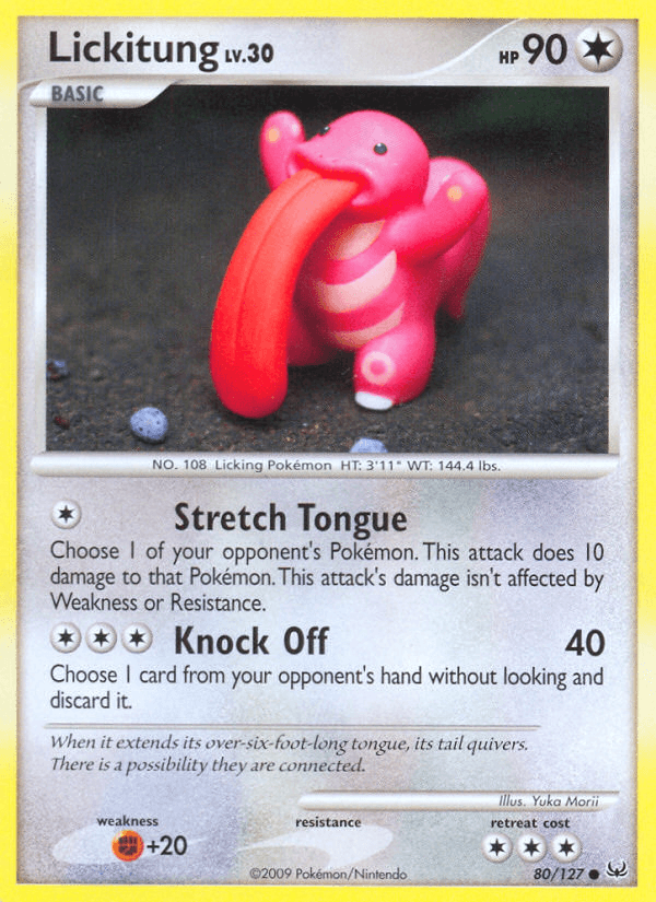 Lickitung Platinum card