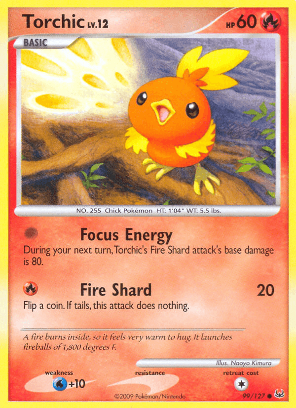 Torchic Platinum card