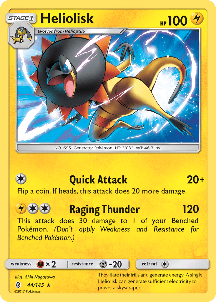Heliolisk Guardians Rising card
