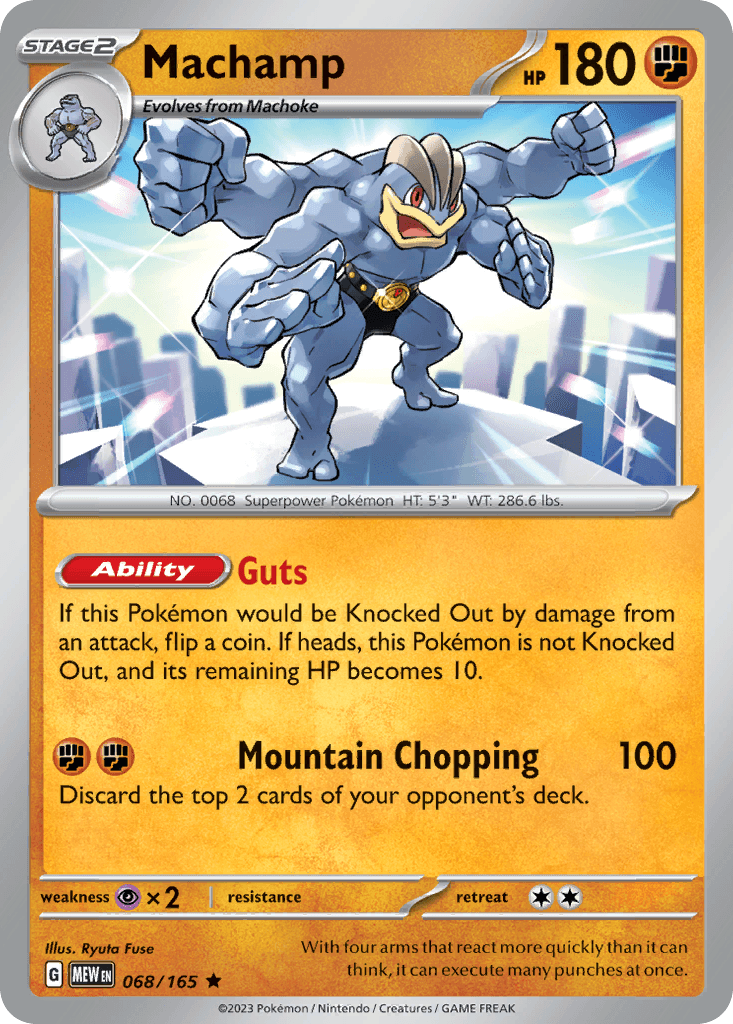 Machamp 寶可夢 card