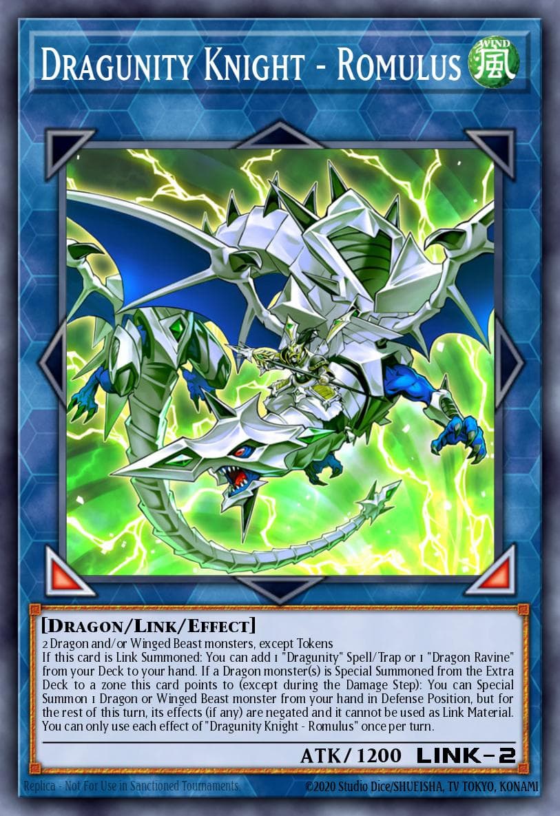 Dragunity Knight - Romulus 2020 Tin of Lost Memories Mega Pack card
