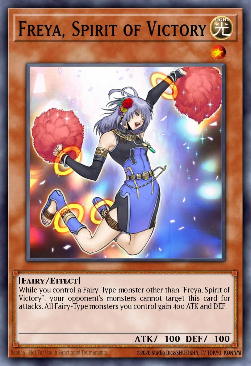 Freya, Spirit of Victory Battle Pack 3: Monster League card