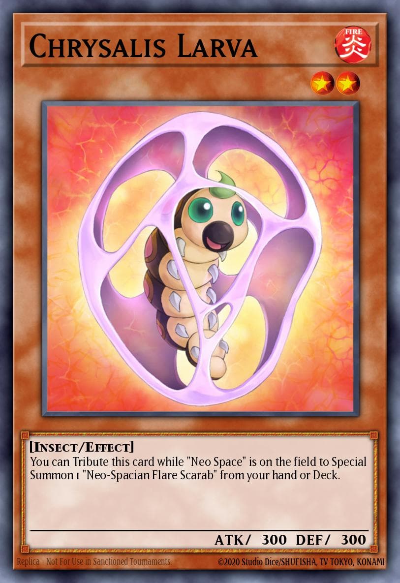 Chrysalis Larva Tactical Evolution: Special Edition card