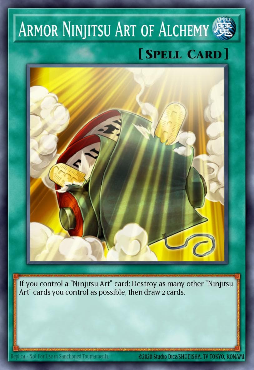 Armor Ninjitsu Art of Alchemy Order of Chaos: Special Edition card