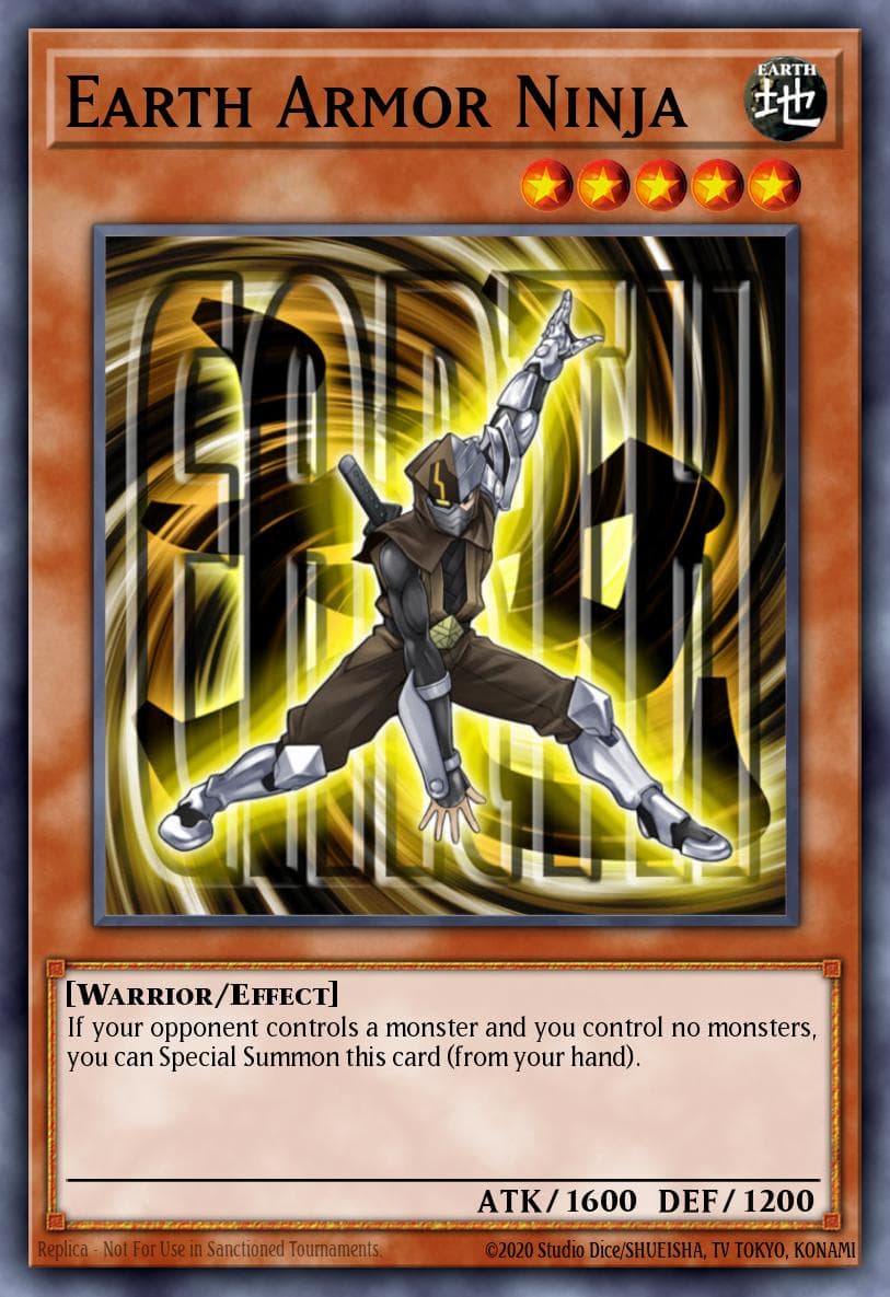 Earth Armor Ninja Order of Chaos: Special Edition card