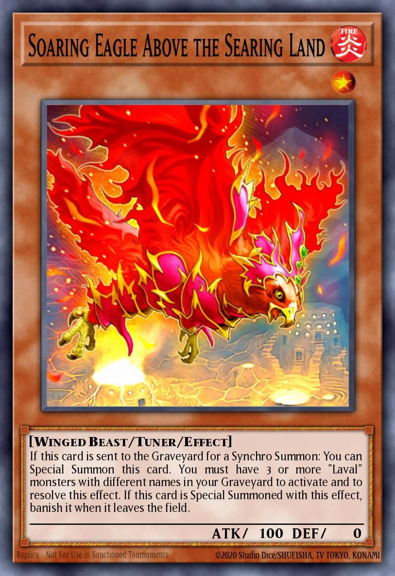 Soaring Eagle Above the Searing Land Hidden Arsenal 5: Steelswarm Invasion card