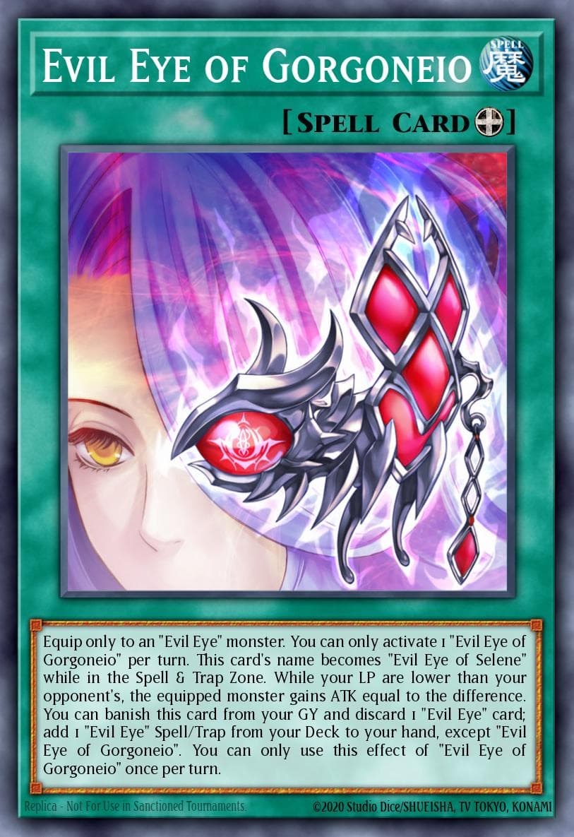 Evil Eye of Gorgoneio 2020 Tin of Lost Memories Mega Pack card