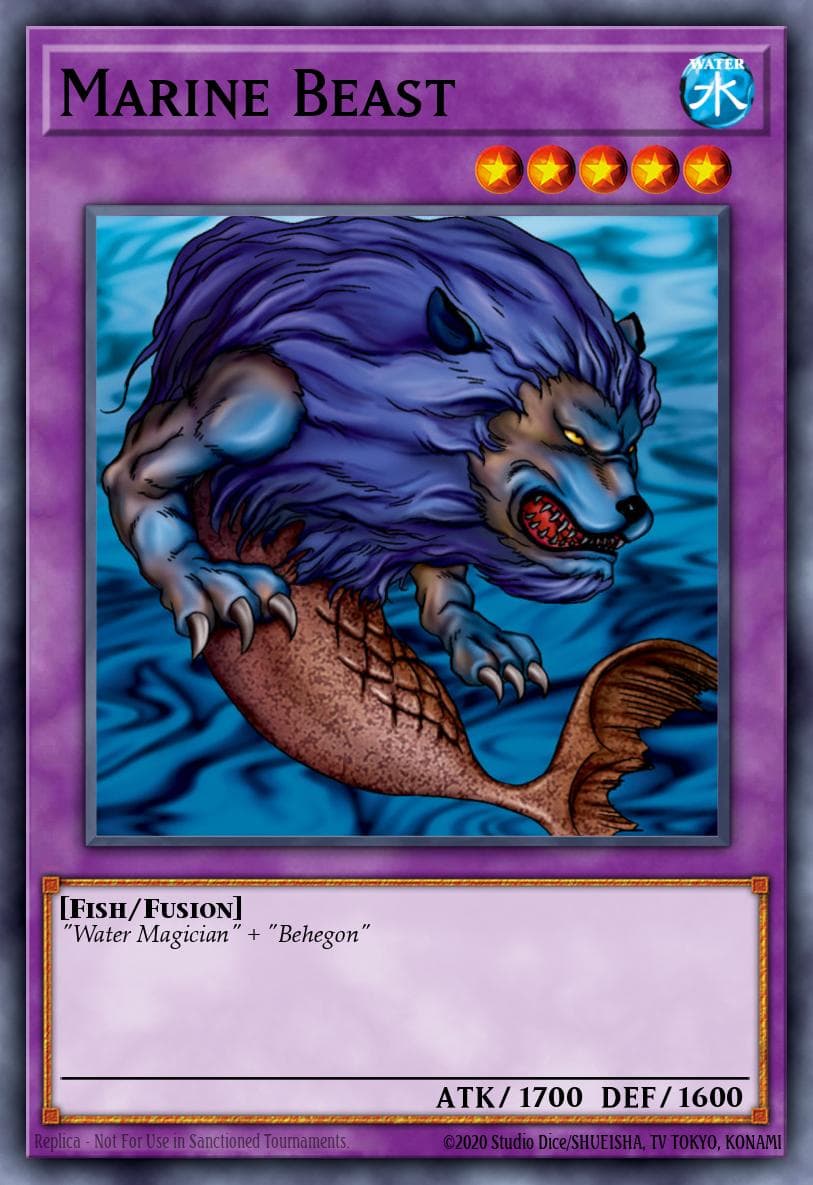 Marine Beast OTS Tournament Pack 4 card