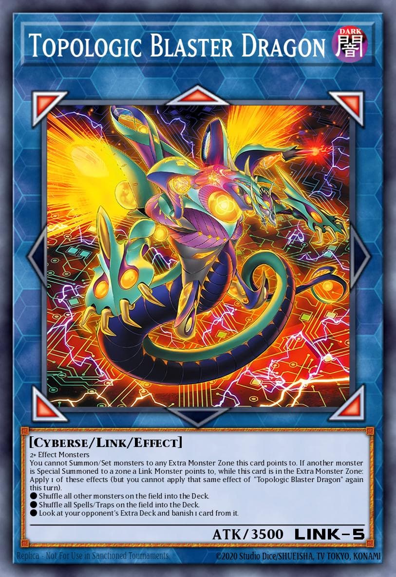 Topologic Blaster Dragon Burst Protocol card