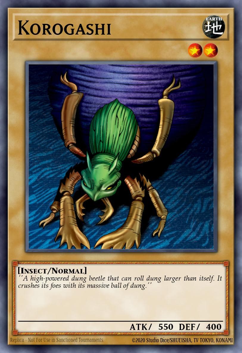Korogashi 遊戲王 card