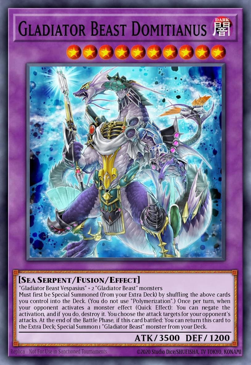 Gladiator Beast Domitianus 2020 Tin of Lost Memories Mega Pack card