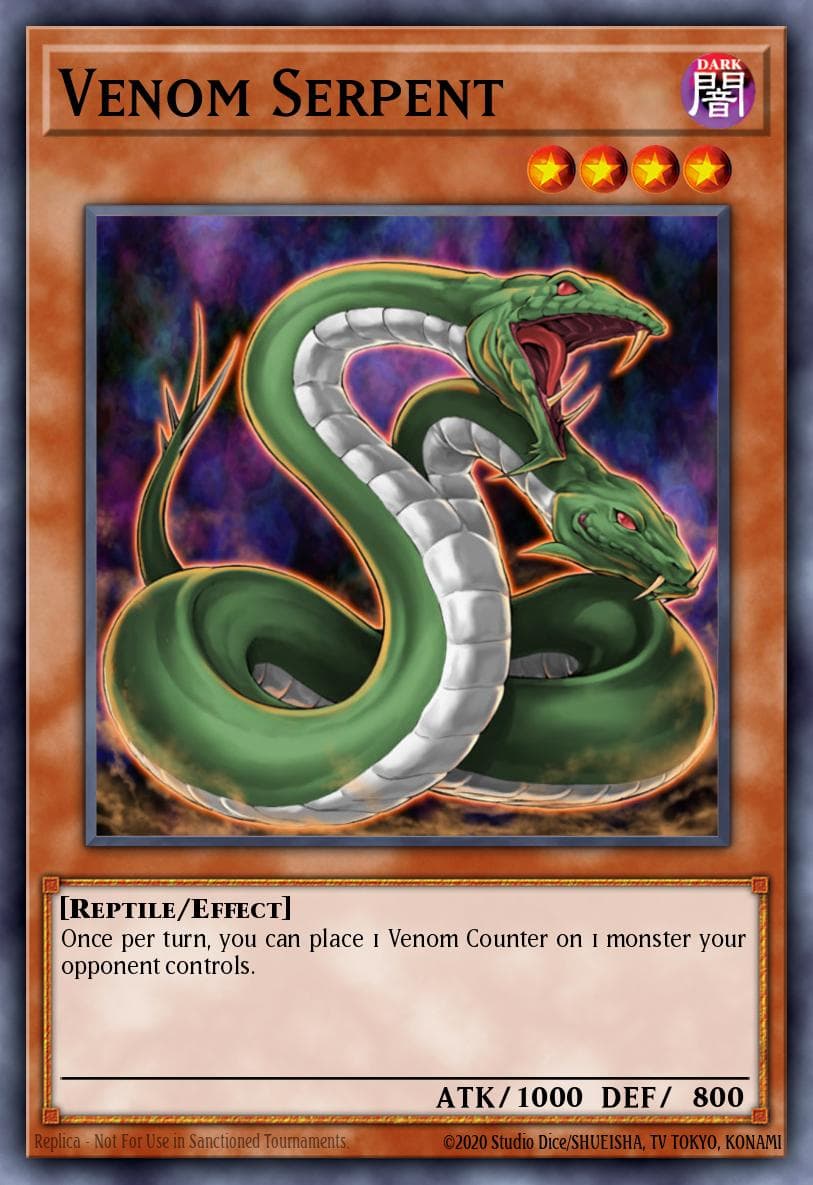 Venom Serpent Tactical Evolution: Special Edition card