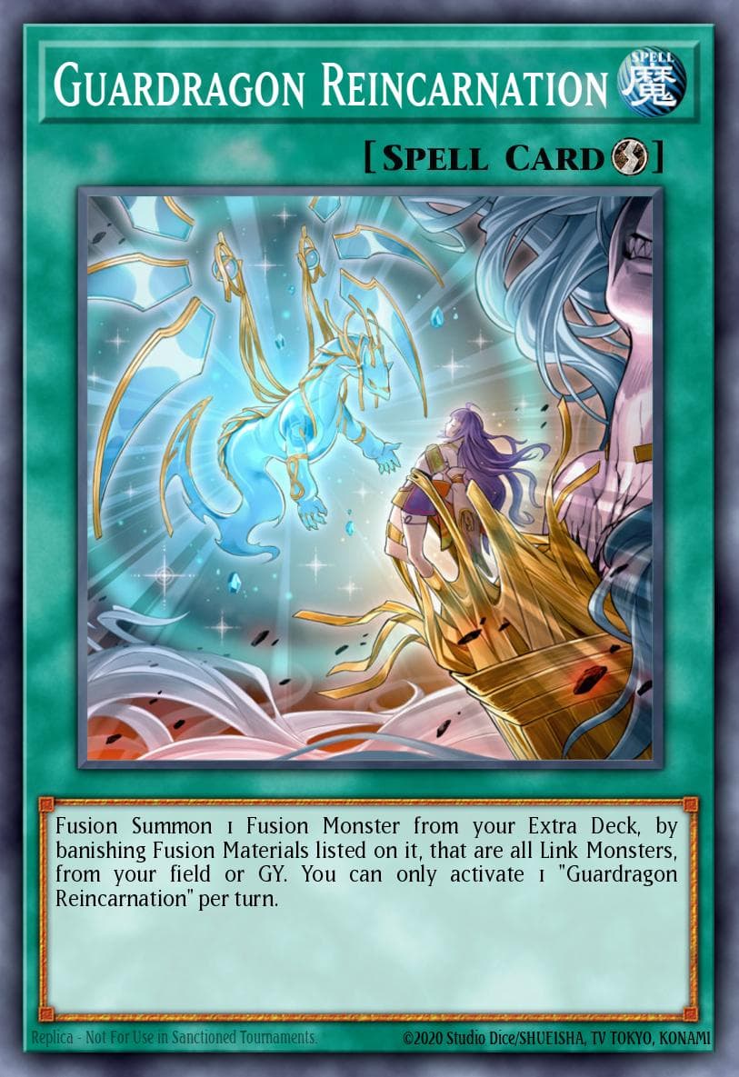Guardragon Reincarnation 2020 Tin of Lost Memories Mega Pack card