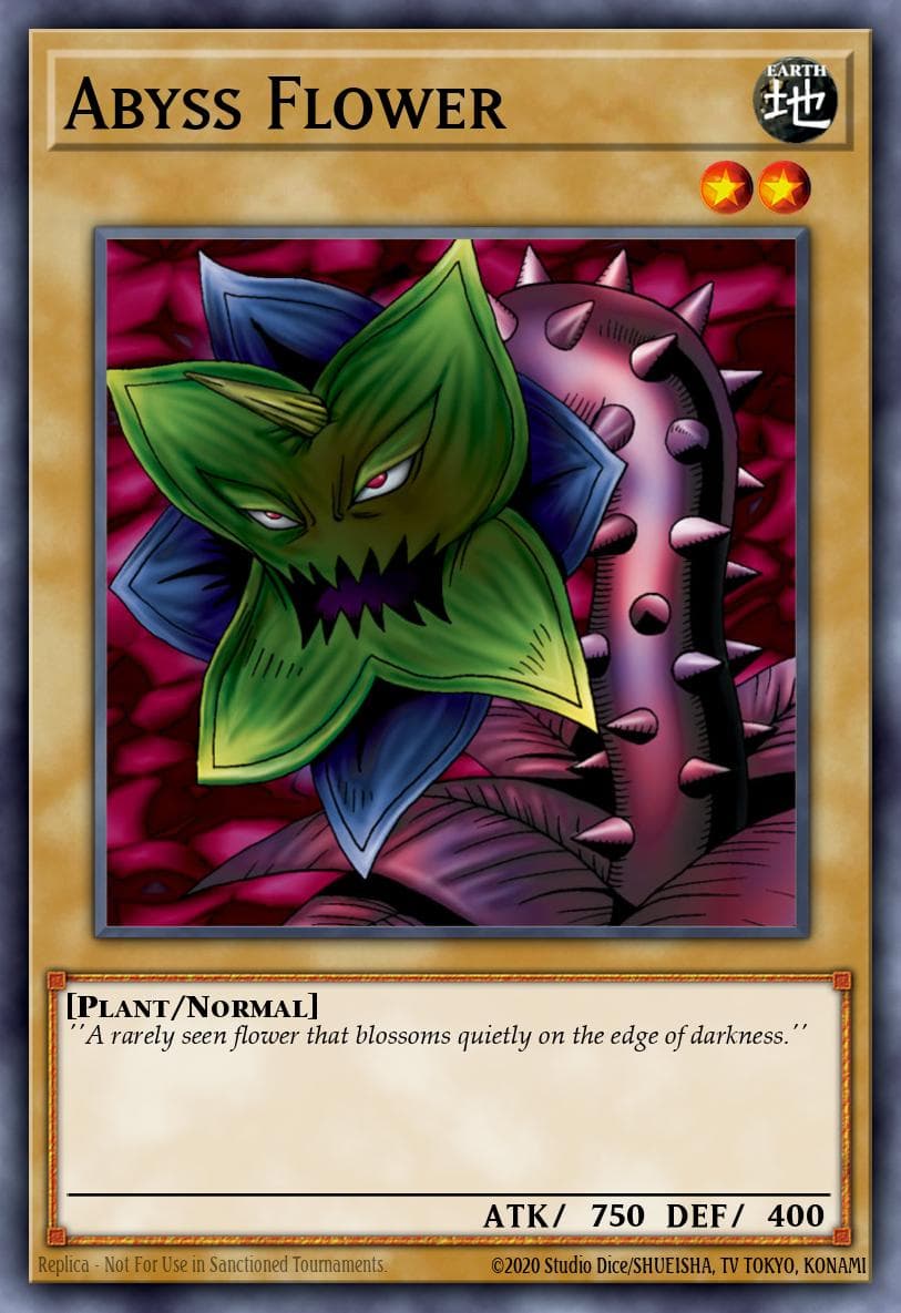 Abyss Flower 遊戲王 card