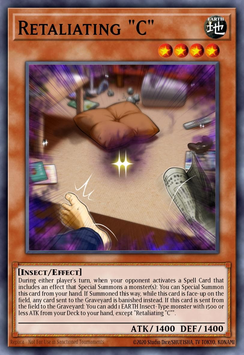 Retaliating "C" Clash of Rebellions: Special Edition card