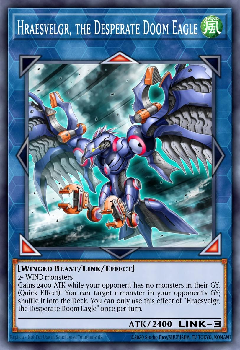 Hraesvelgr, the Desperate Doom Eagle 2020 Tin of Lost Memories Mega Pack card