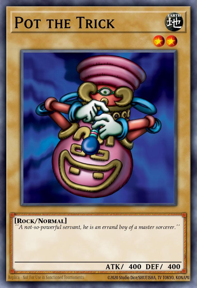 Pot the Trick 遊戲王 card