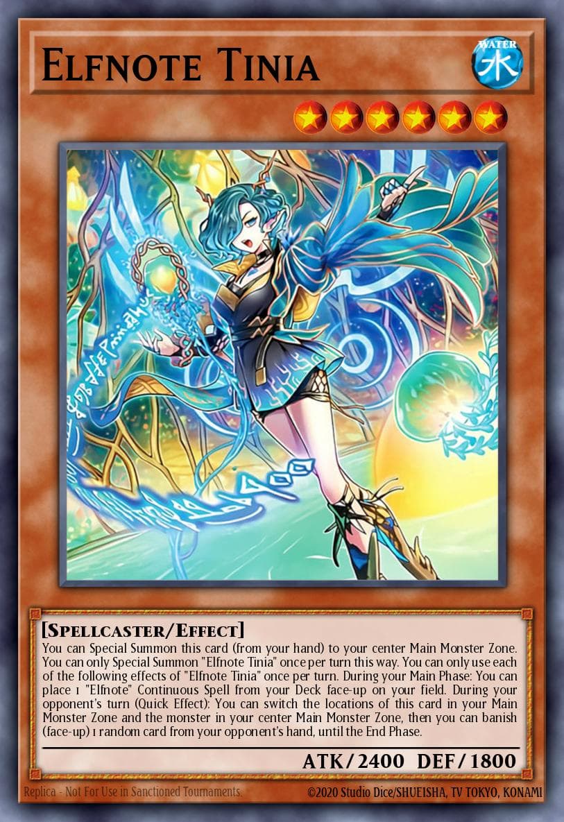 Elfnote Tinia Burst Protocol card
