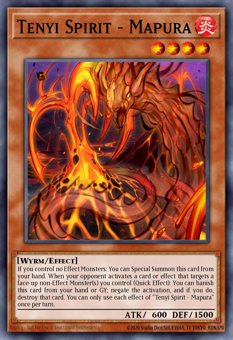 Tenyi Spirit - Mapura 2020 Tin of Lost Memories Mega Pack card