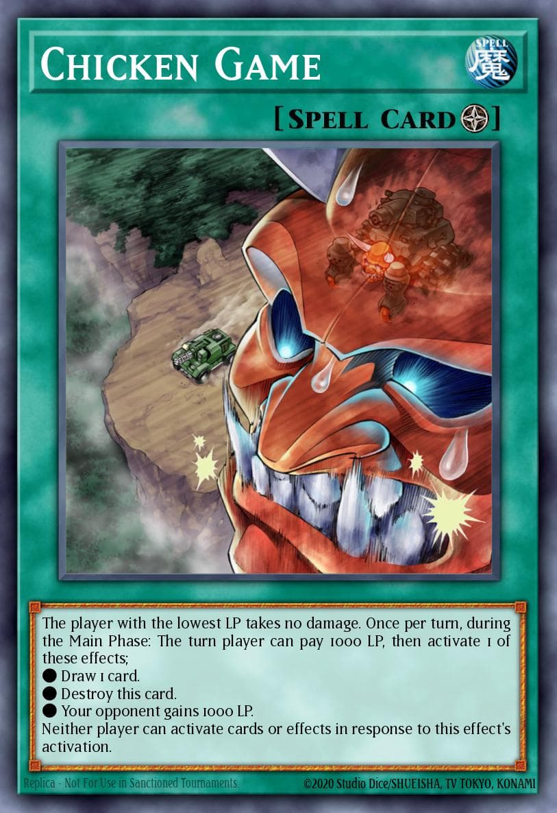 Chicken Game Clash of Rebellions: Special Edition card