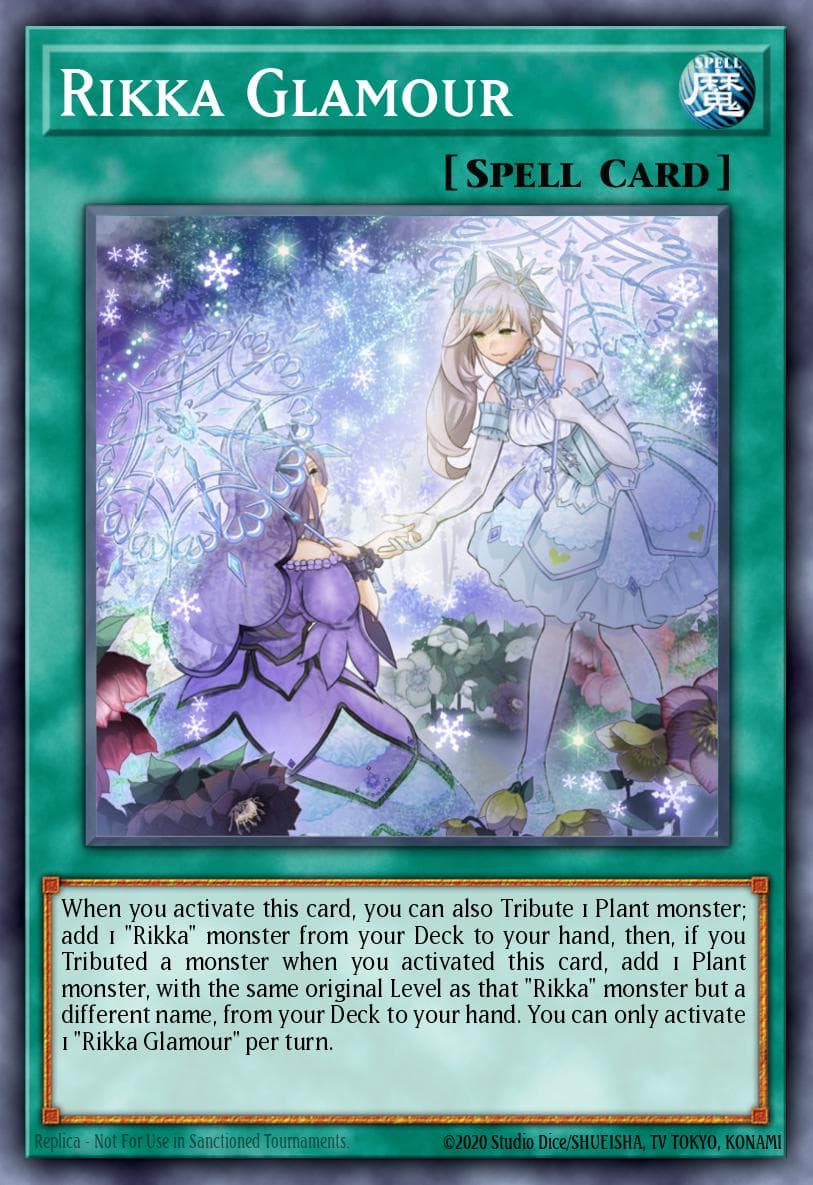 Rikka Glamour Maze of Memories card