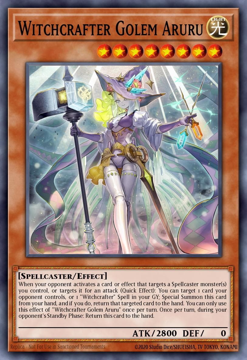 Witchcrafter Golem Aruru 2020 Tin of Lost Memories Mega Pack card