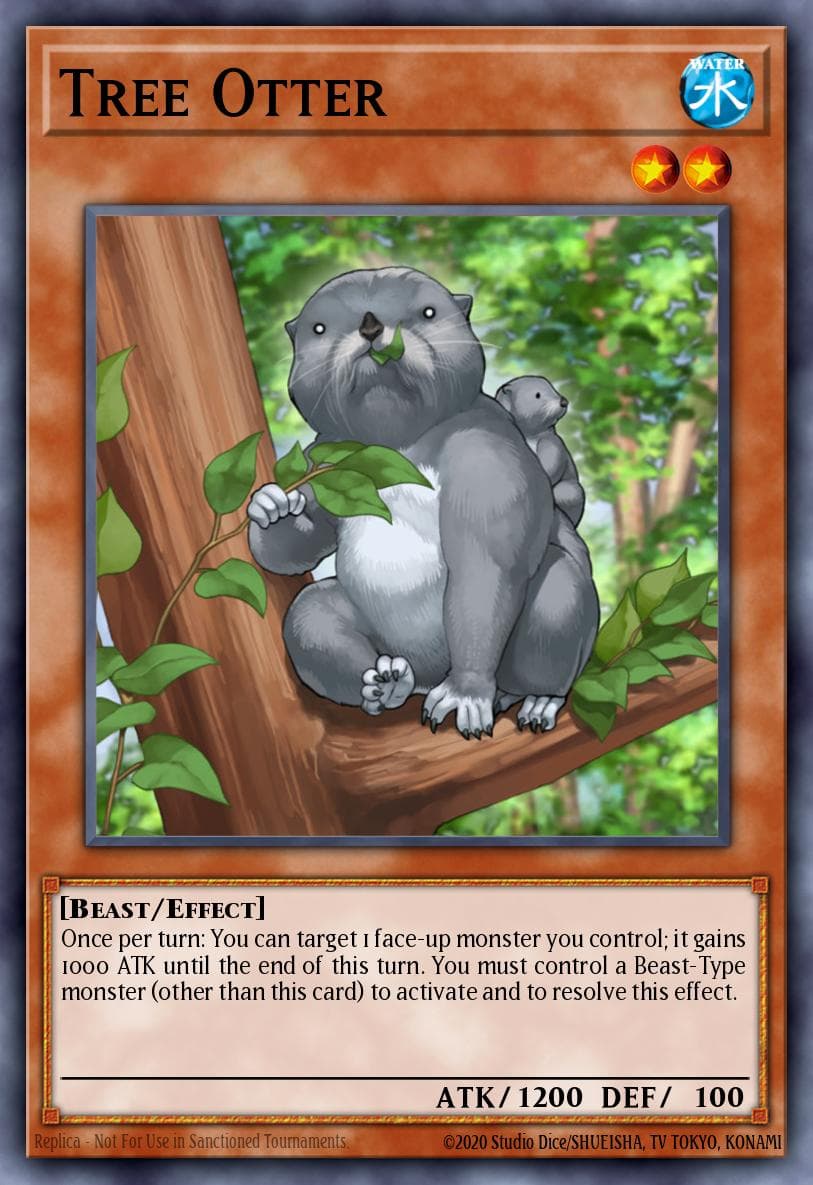 Tree Otter Battle Pack 3: Monster League card