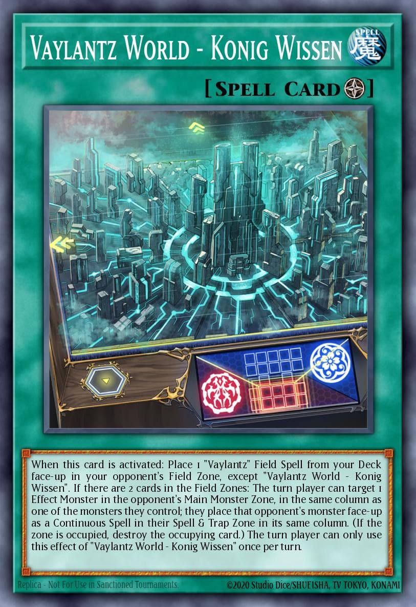 Vaylantz World - Konig Wissen Tactical Masters card