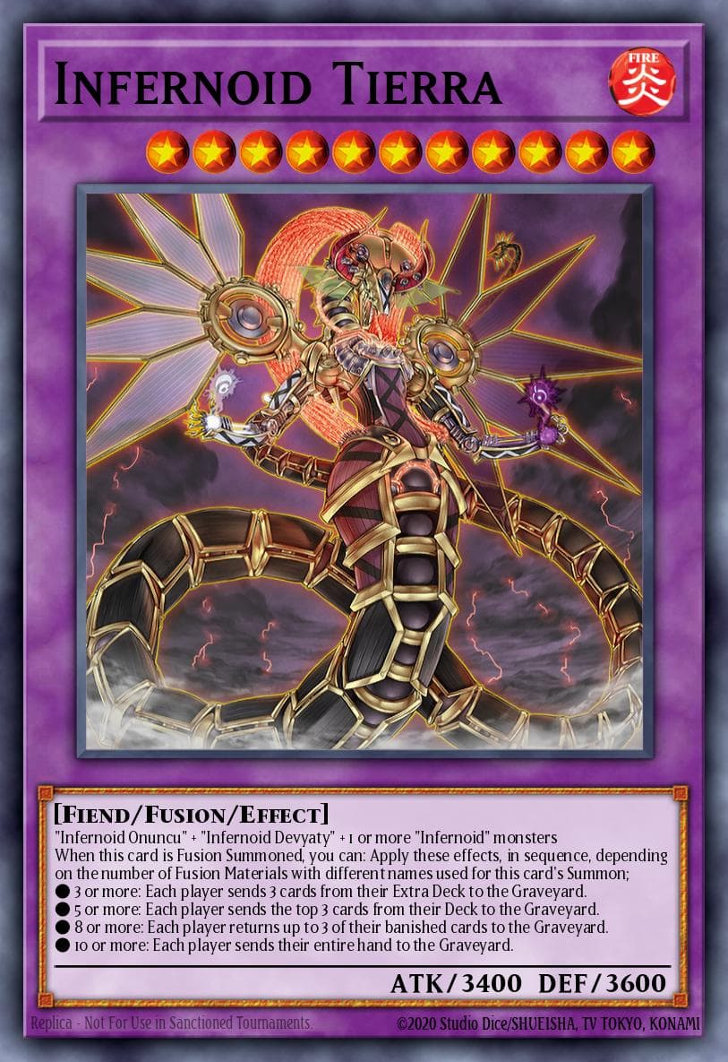 Infernoid Tierra Clash of Rebellions: Special Edition card