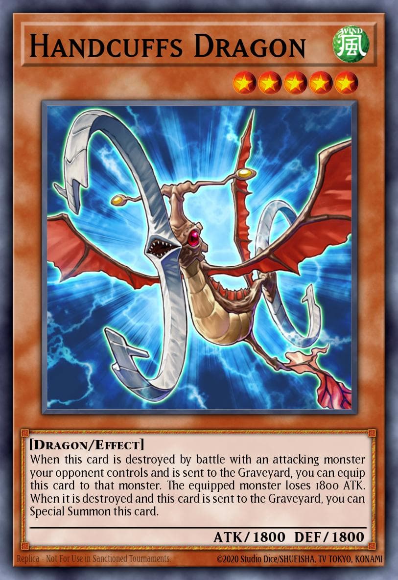 Handcuffs Dragon Duel Terminal 1 card