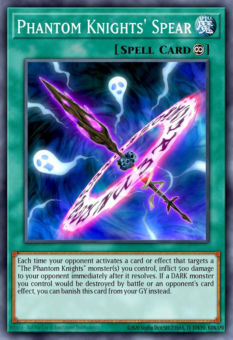 Phantom Knights' Spear Legendary Hero Decks card